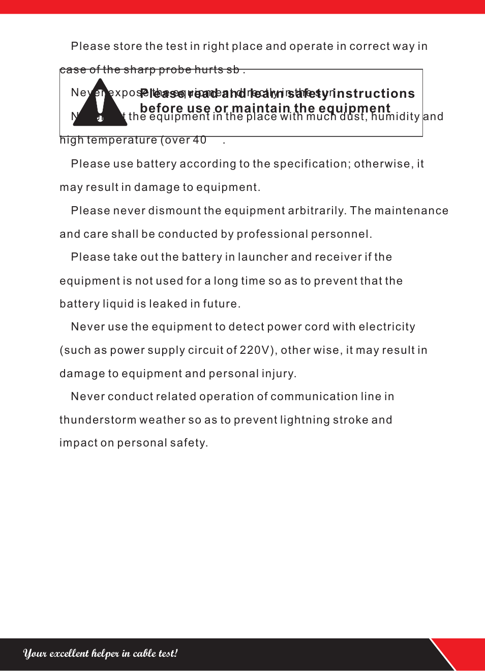 NOYAFA NF-838 User Manual | Page 3 / 16