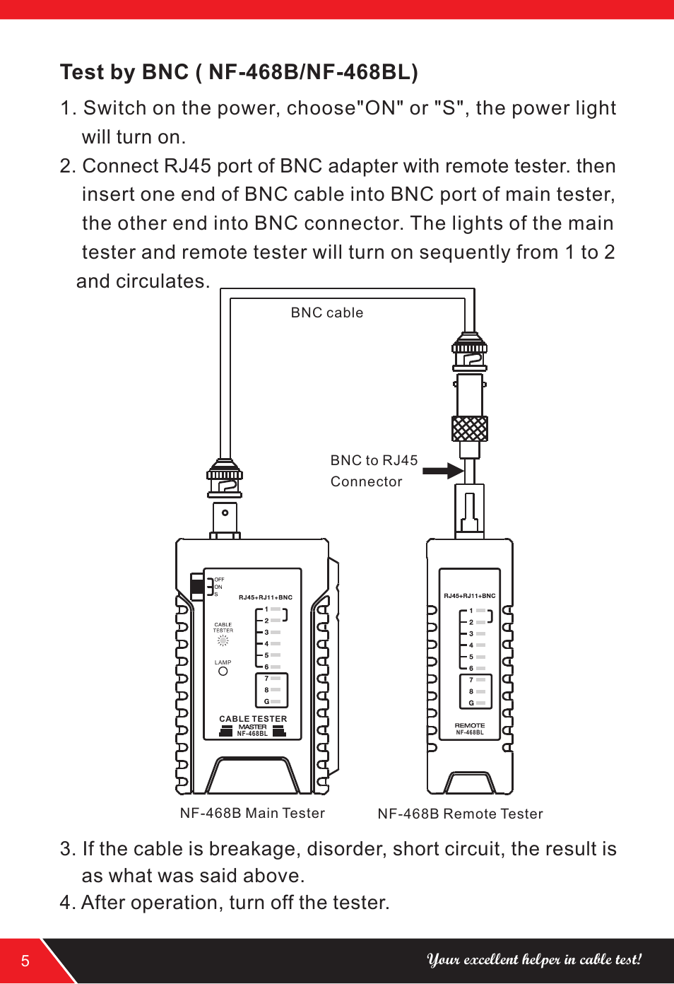 NOYAFA NF-468 User Manual | Page 6 / 8