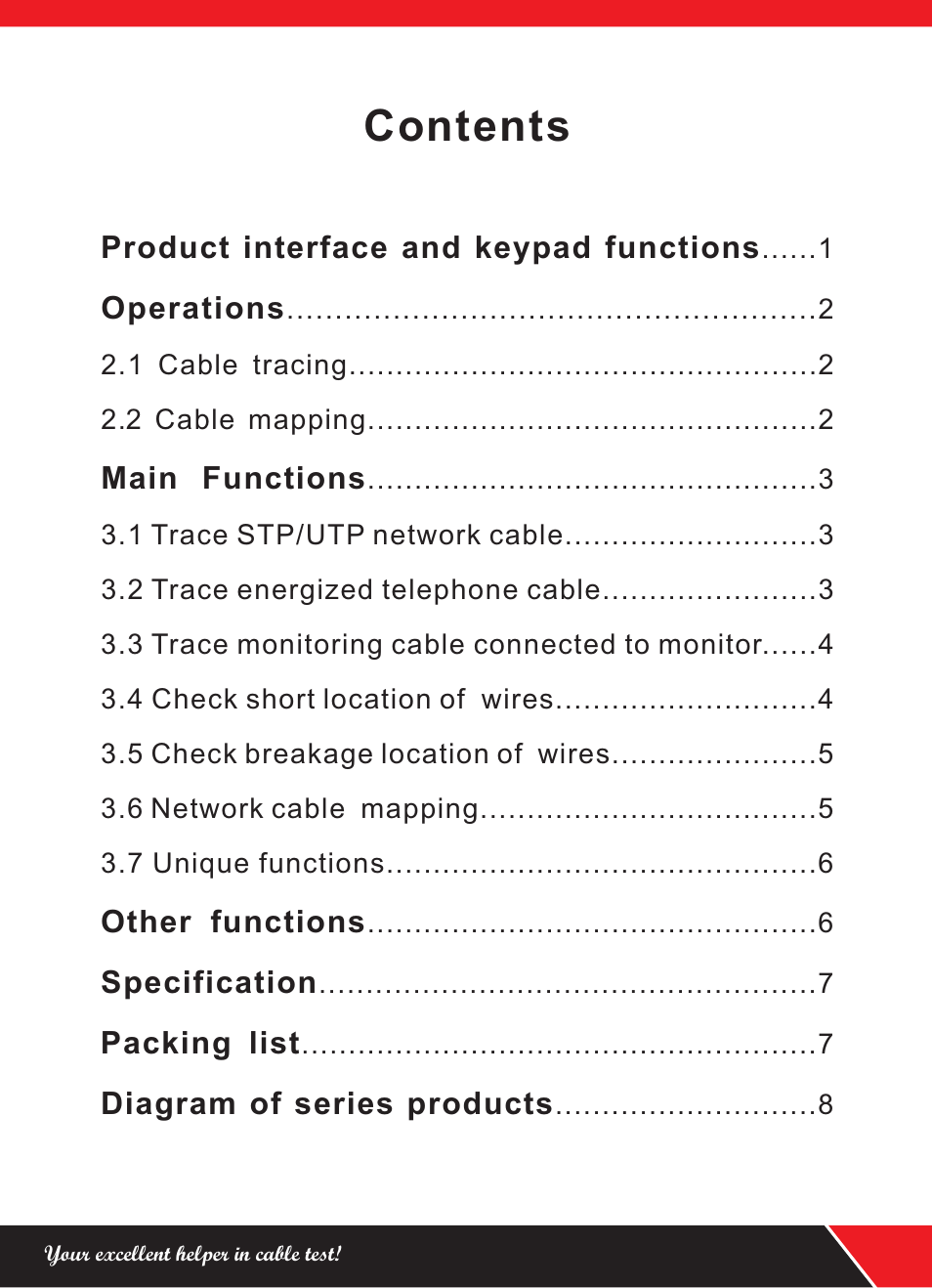 NOYAFA NF-268 User Manual | Page 3 / 12