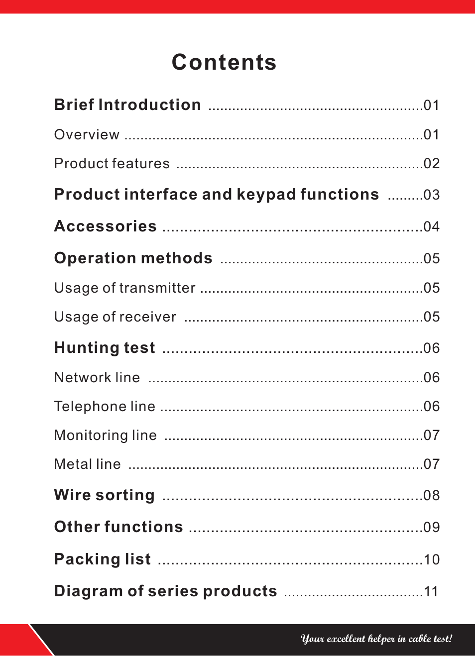 NOYAFA NF-168 User Manual | Page 4 / 16