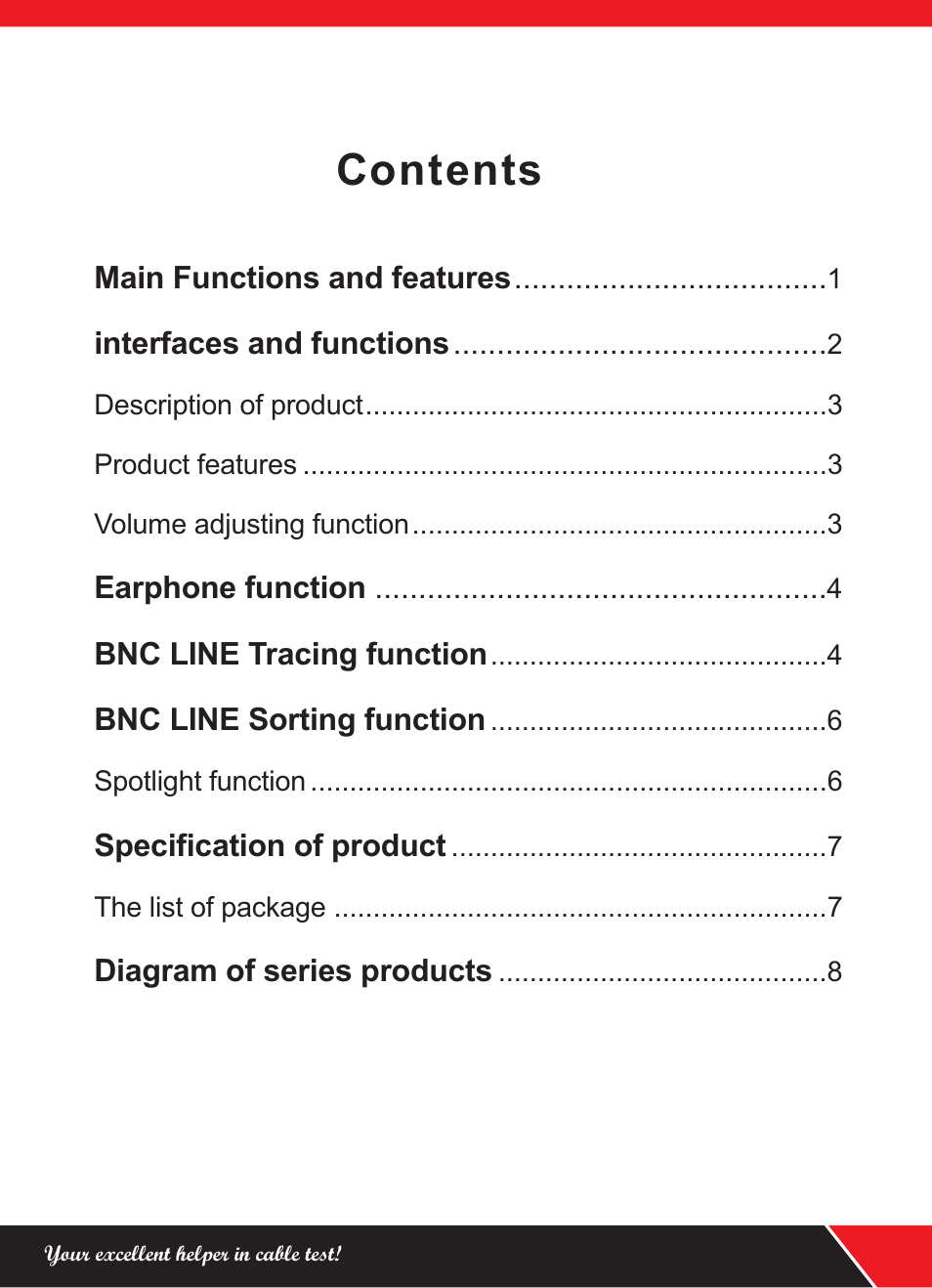 NOYAFA NF-818 User Manual | Page 3 / 12