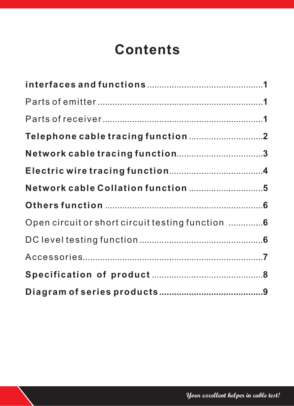 NOYAFA NF-801R User Manual | Page 2 / 12