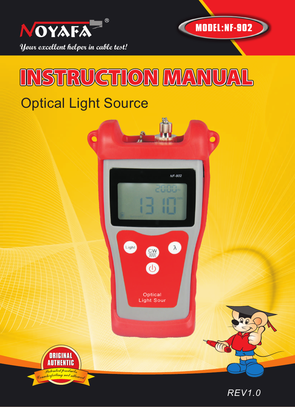 NOYAFA NF-902 User Manual | 12 pages