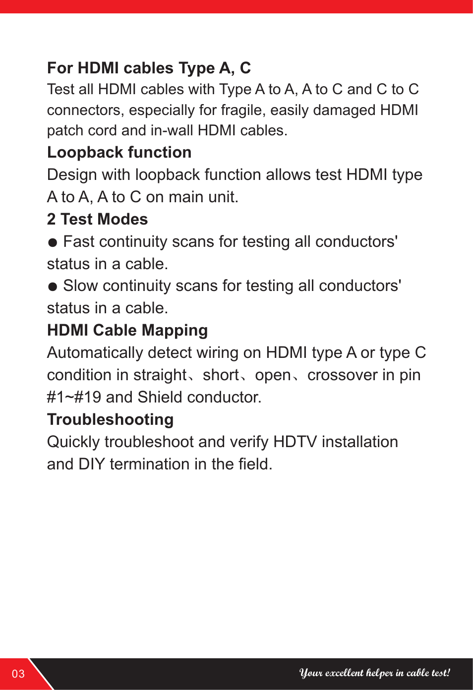 NOYAFA NF-HDMI User Manual | Page 4 / 16