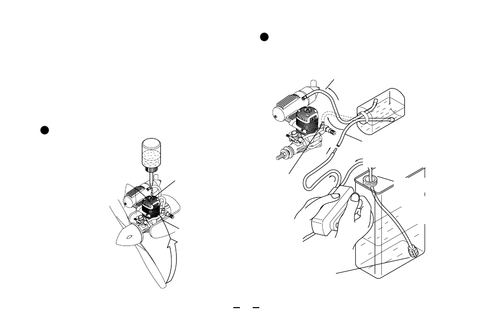 3checking for gas leakage 4 filling the fuel tank | O.S. Engines 25LA User Manual | Page 16 / 38