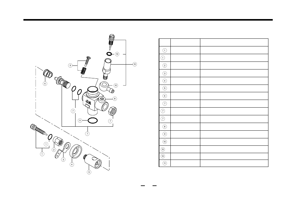 10e-r carburetor exploded view & parts list | O.S. Engines 12CV-X User Manual | Page 26 / 30