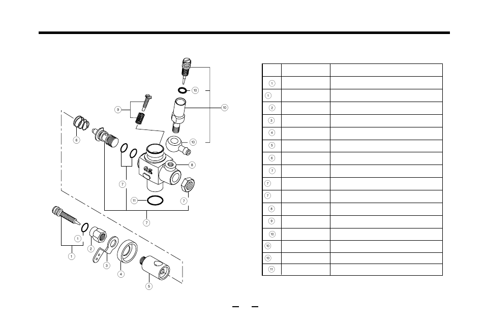 10e-r carburettor exploded view & parts list | O.S. Engines 12CV-R (P) User Manual | Page 30 / 34