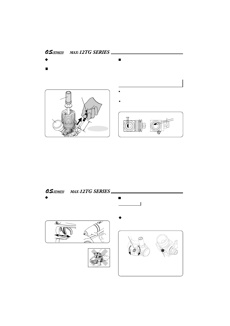 O.S. Engines 12TG-PX User Manual | Page 13 / 29