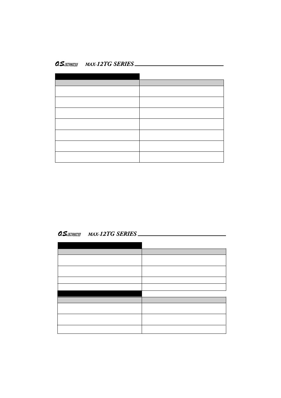 O.S. Engines 12TG-PX User Manual | Page 17 / 29