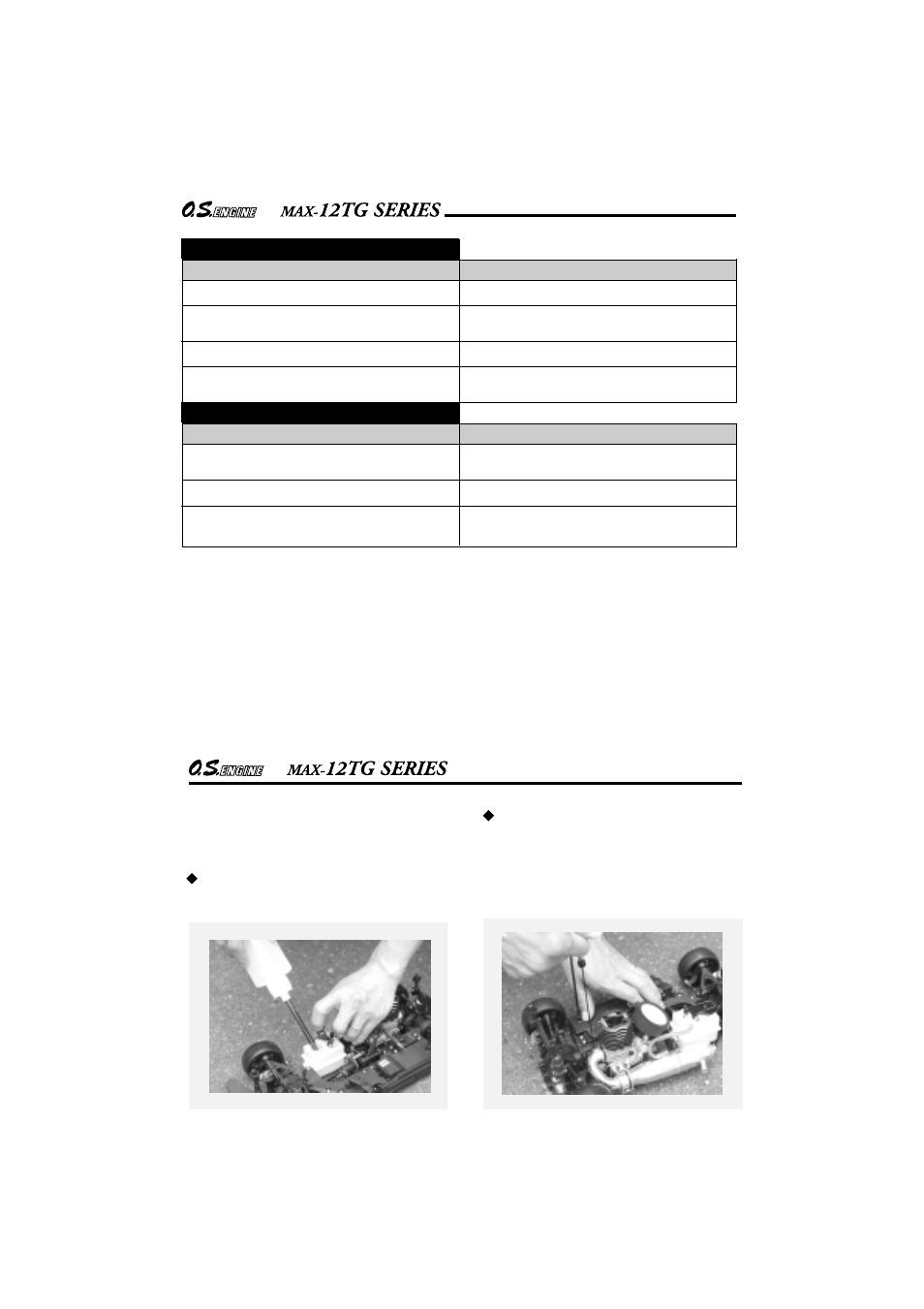 Care and maintenance | O.S. Engines 12TG-PX User Manual | Page 18 / 29