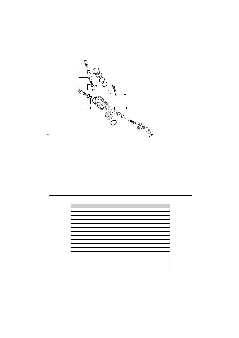 11h carburetor exploded view, 11h carburetor parts list | O.S. Engines 12TZ(P) User Manual | Page 17 / 21