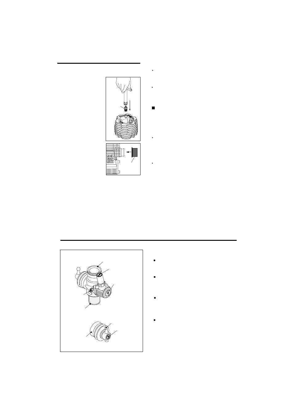 Installation of the standard accessories, Carburetor controls 11h, 11h(b) | O.S. Engines 12TZ(P) User Manual | Page 7 / 21