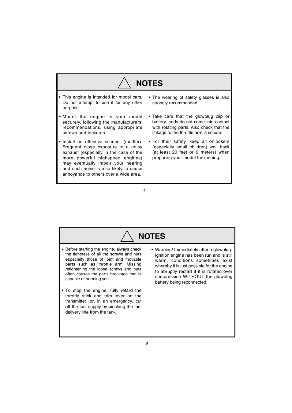 O.S. Engines 12XZ User Manual | Page 3 / 20