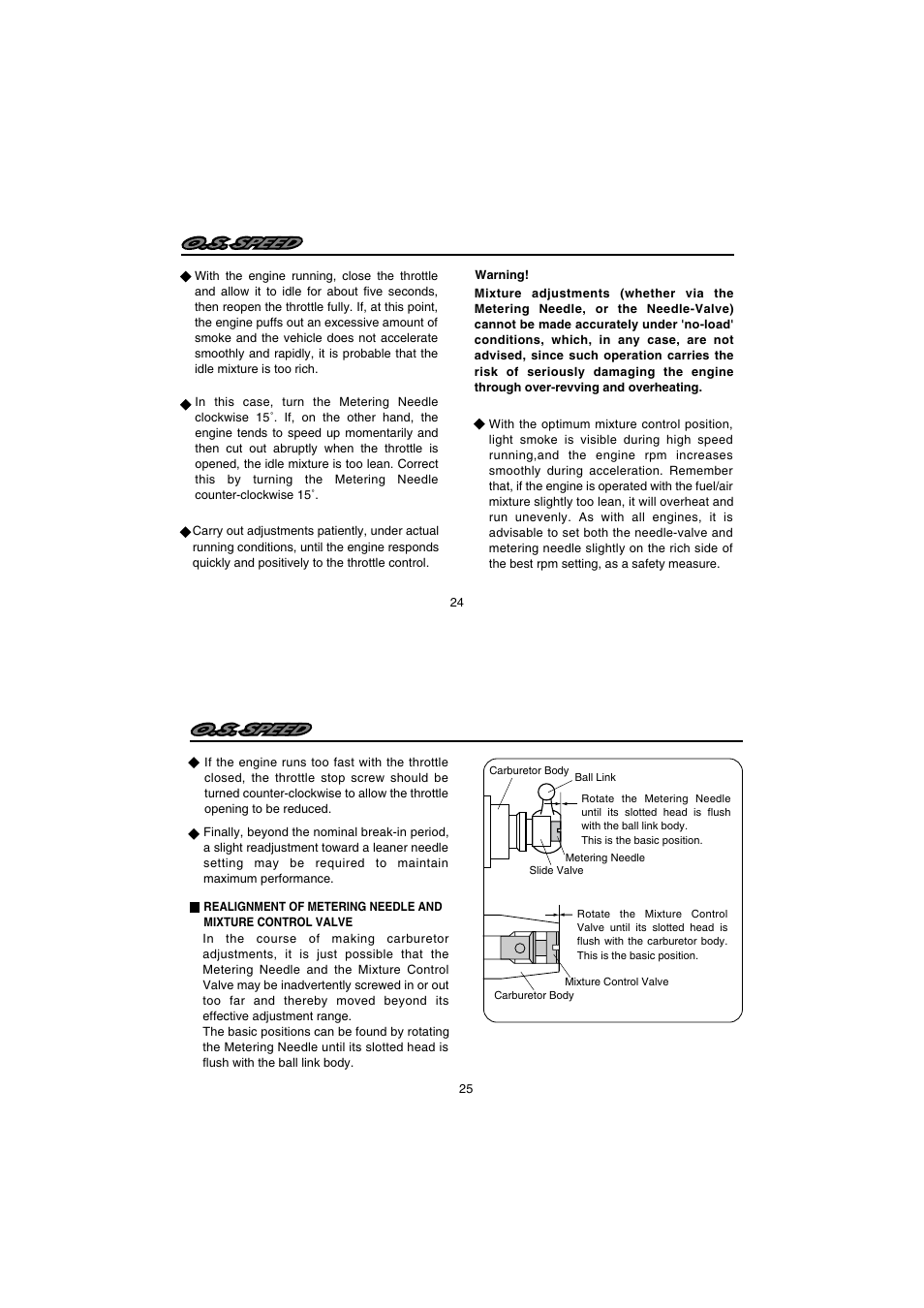 O.S. Engines 12XZ Speed Spec II User Manual | Page 13 / 20