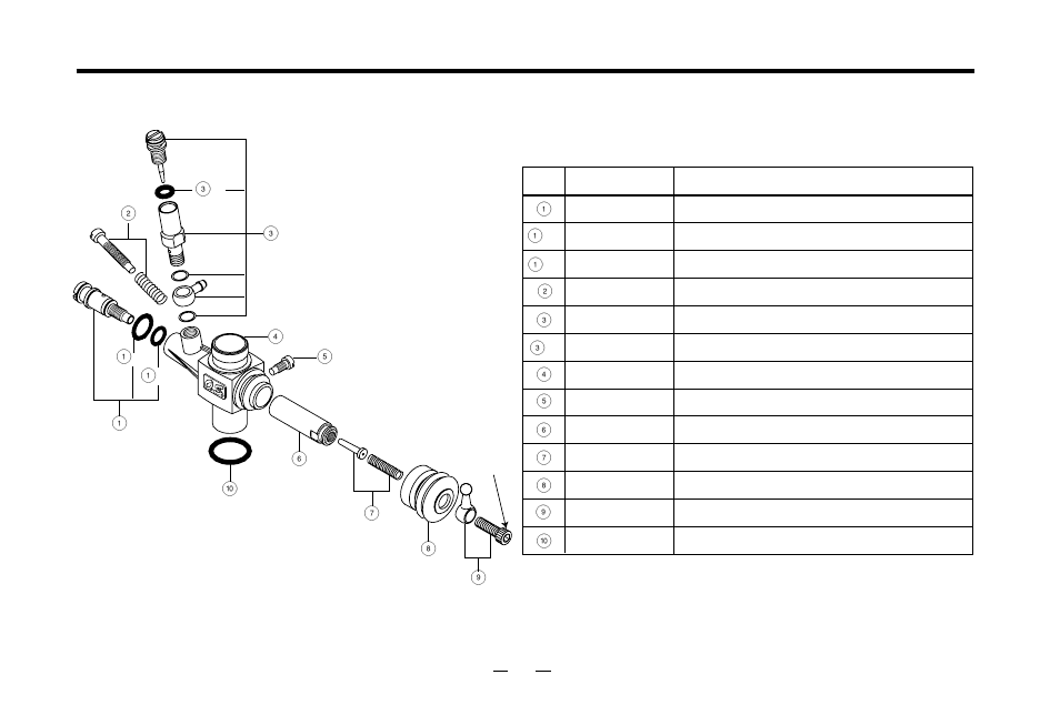 10c carburetor exploded view & parts list | O.S. Engines 15CV-X User Manual | Page 25 / 30