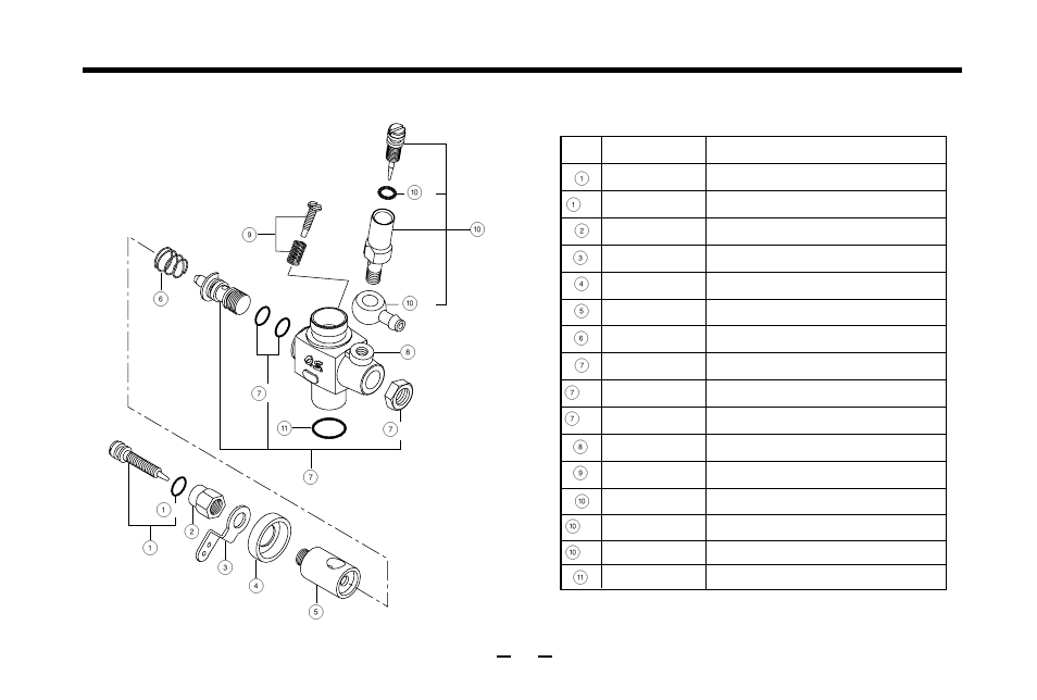 10e-r carburetor exploded view & parts list | O.S. Engines 15CV-X User Manual | Page 26 / 30