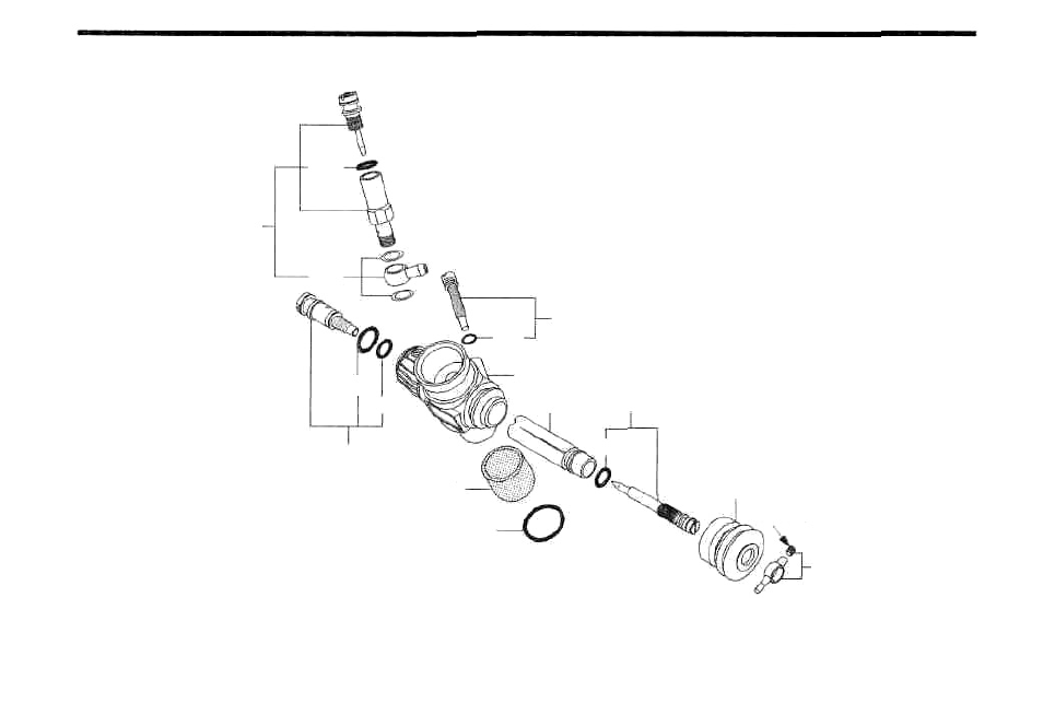 Carburetor exploded view | O.S. Engines 18TM Revo User Manual | Page 33 / 44