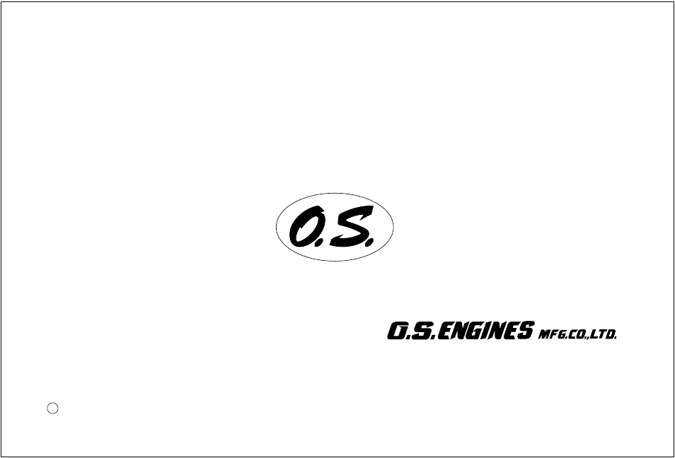 O.S. Engines 21RG-MX User Manual | Page 30 / 30