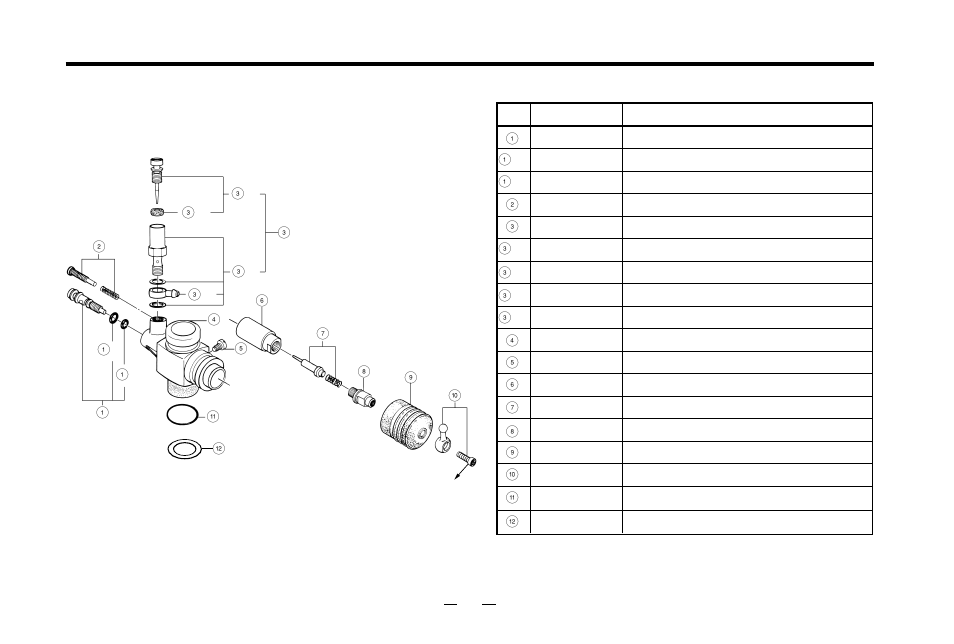 Carburetor exploded view & parts list | O.S. Engines 21RZ-R (P) User Manual | Page 23 / 26