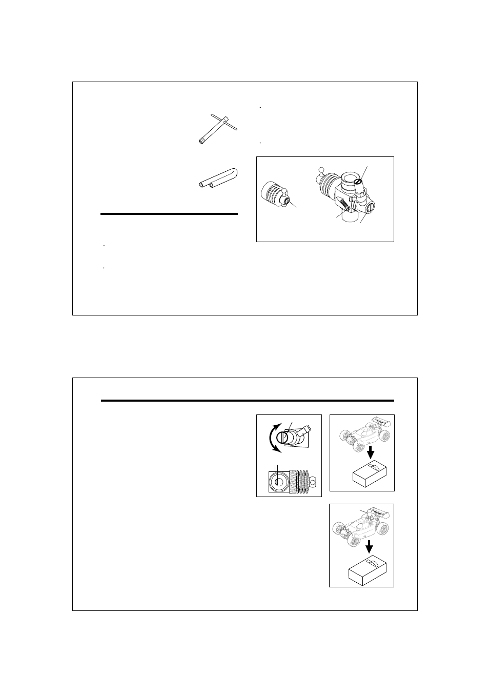 Carburetor controls, Starting the engine & running-in ('breaking-in') | O.S. Engines 21VZ-B User Manual | Page 7 / 14