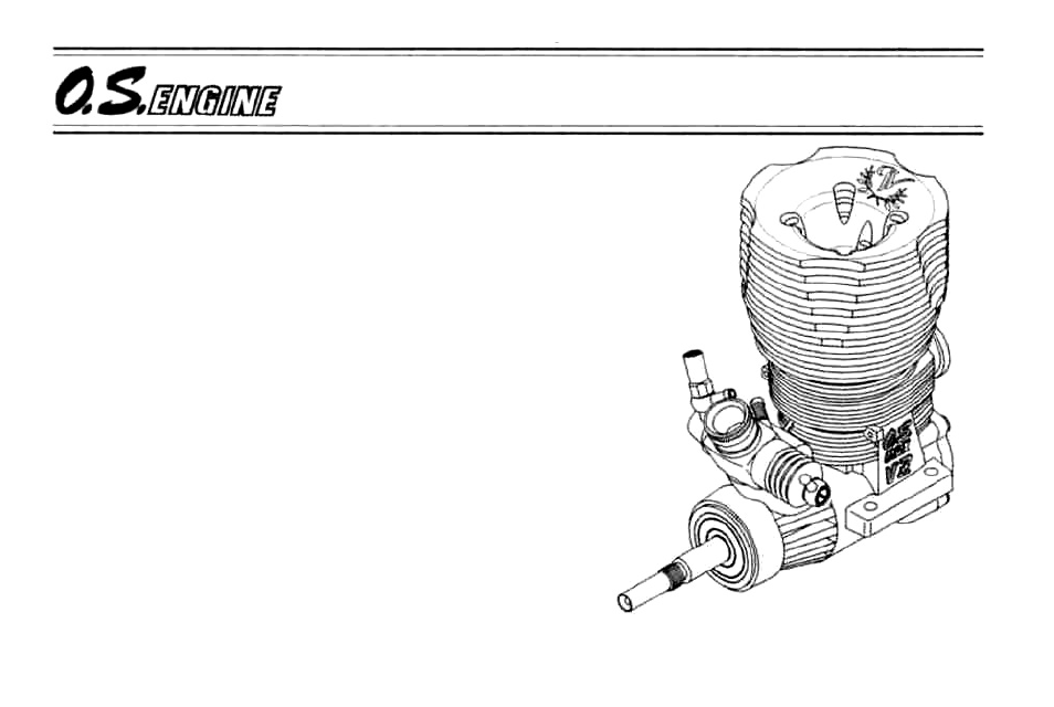 O.S. Engines 21VZ-B V-Spec User Manual | 38 pages