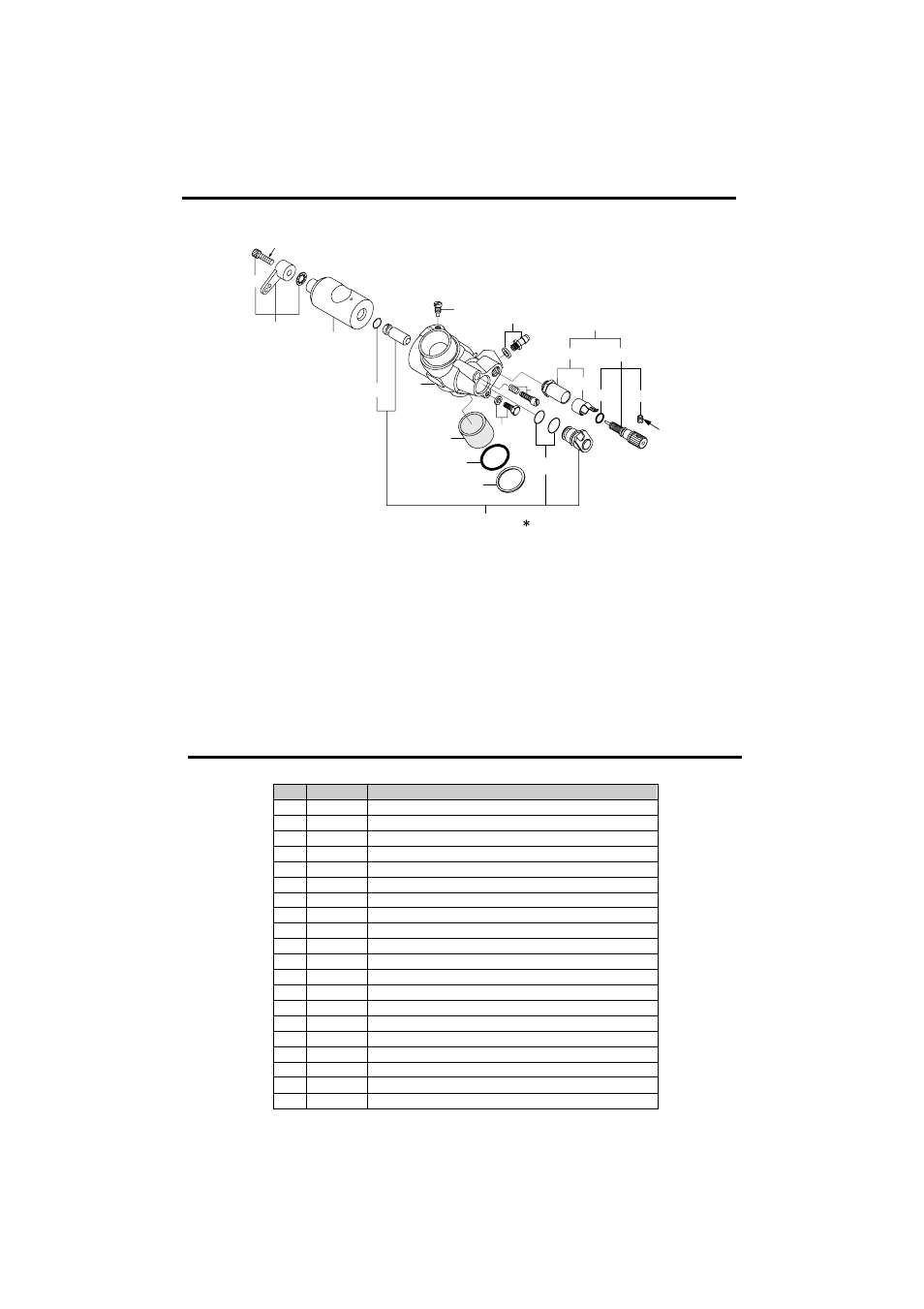 21d carburetor exploded view, Carburetor parts list | O.S. Engines 21VZ-M User Manual | Page 18 / 20