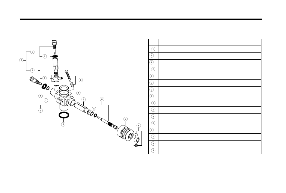 Carburetor exploded view & parts list | O.S. Engines 21VZ-R User Manual | Page 20 / 23