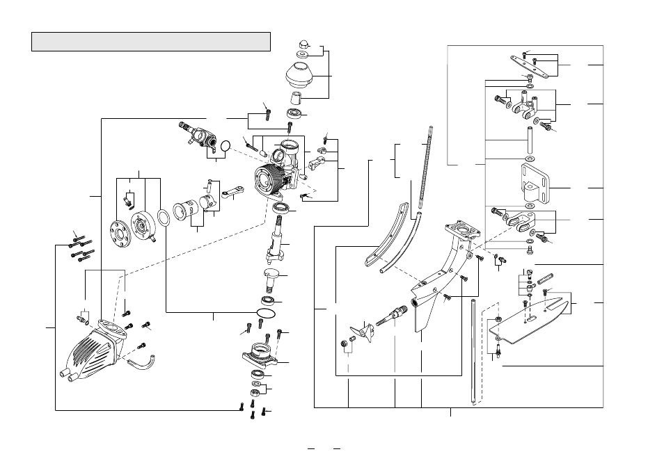 Exploded view | O.S. Engines 21XM User Manual | Page 17 / 22