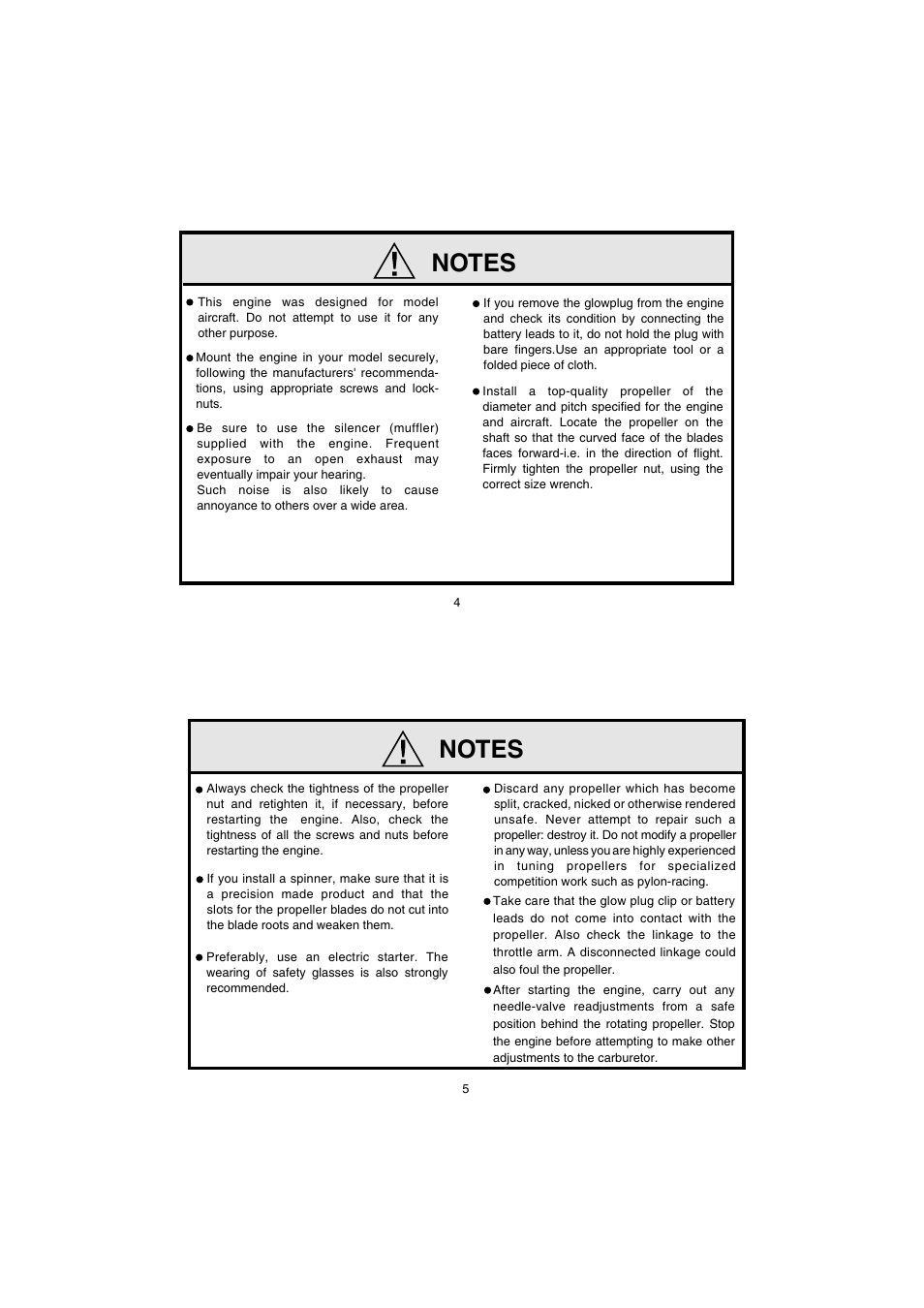 O.S. Engines 35AX User Manual | Page 3 / 26