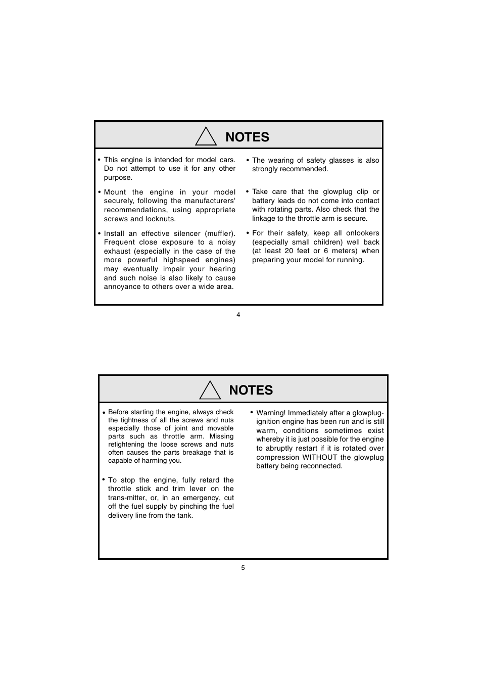 O.S. Engines 28XZ User Manual | Page 3 / 21