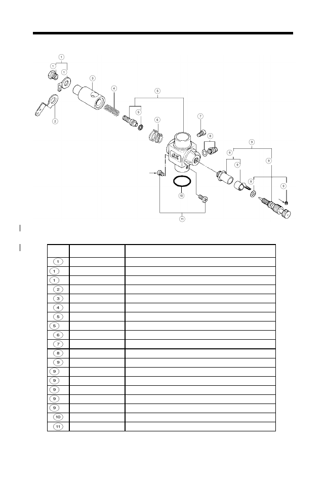 Carburettoer parts list & exploded view | O.S. Engines 32SX-HX User Manual | Page 27 / 32