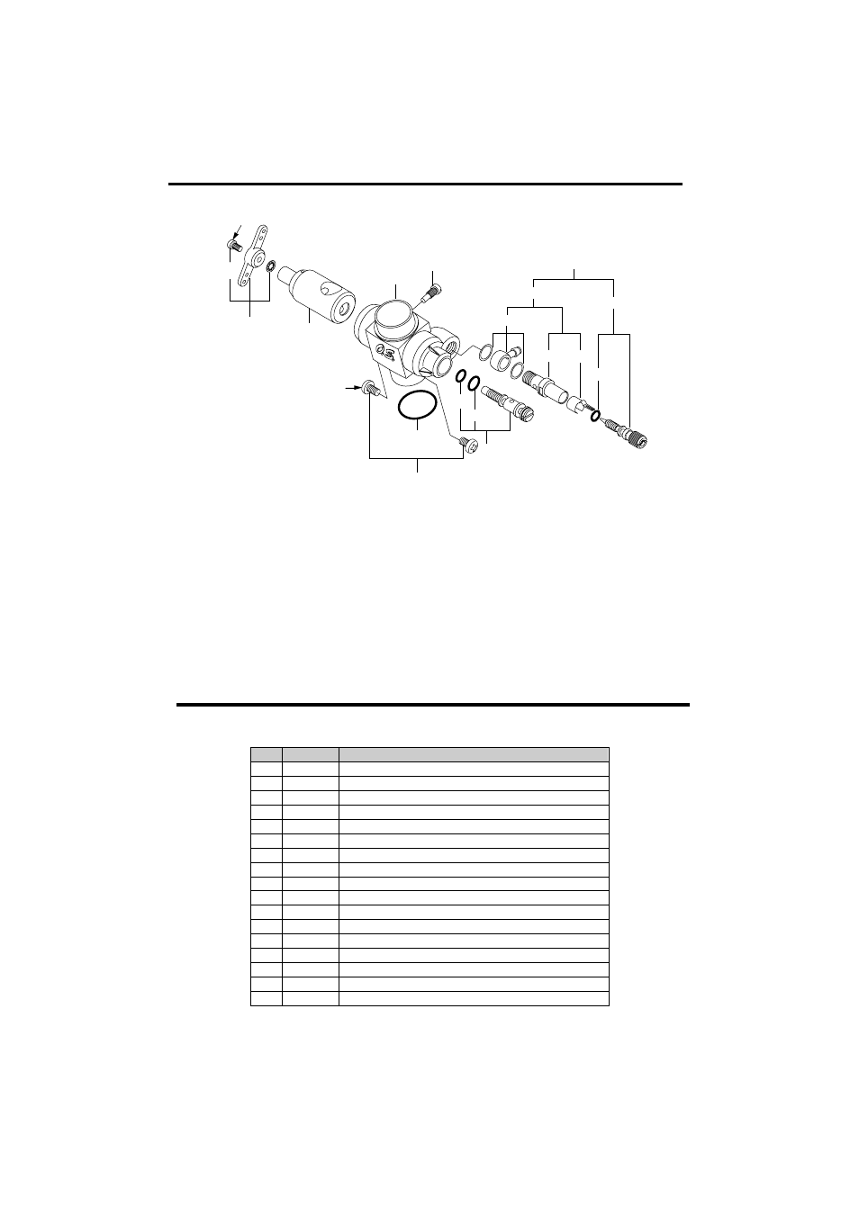 Carburetor exploded view, Carburetor parts list | O.S. Engines 37SZ-H User Manual | Page 19 / 21