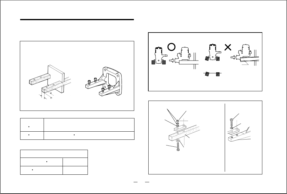 Installation of the engine, How to fasten the mounting screws, Installation in the model | O.S. Engines 50SX User Manual | Page 11 / 43