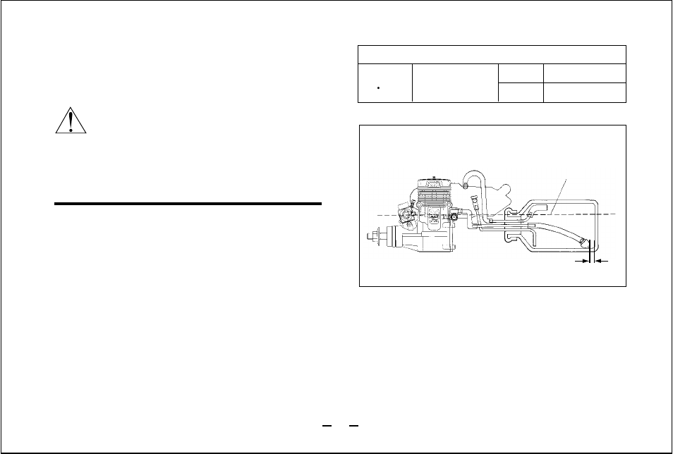 Fuel tank location | O.S. Engines 50SX User Manual | Page 13 / 43