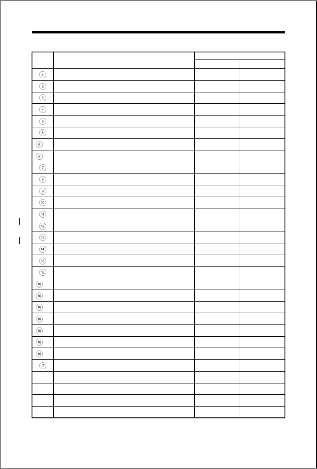 Enginen parts list (40,46fx) | O.S. Engines 50SX User Manual | Page 30 / 43