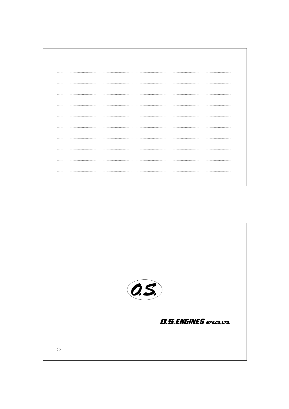 O.S. Engines 46AX User Manual | Page 17 / 17