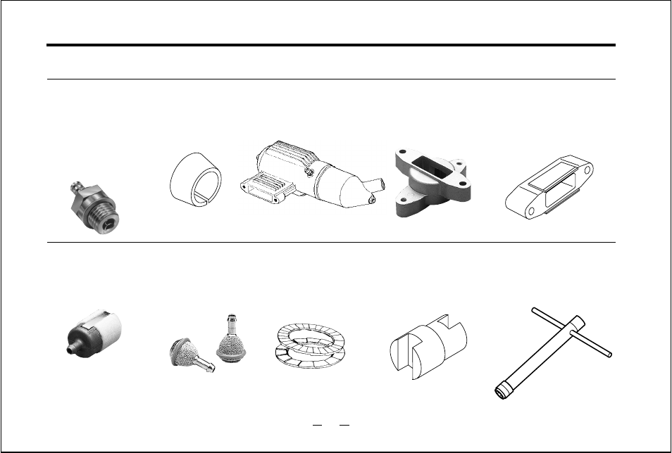 O.s. genuine parts & accessories | O.S. Engines 46FX-H Ring User Manual | Page 29 / 30