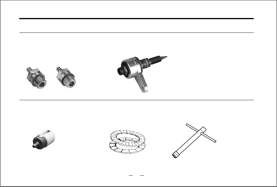 O.s. genuine parts & accessories | O.S. Engines 50SX-H User Manual | Page 27 / 28