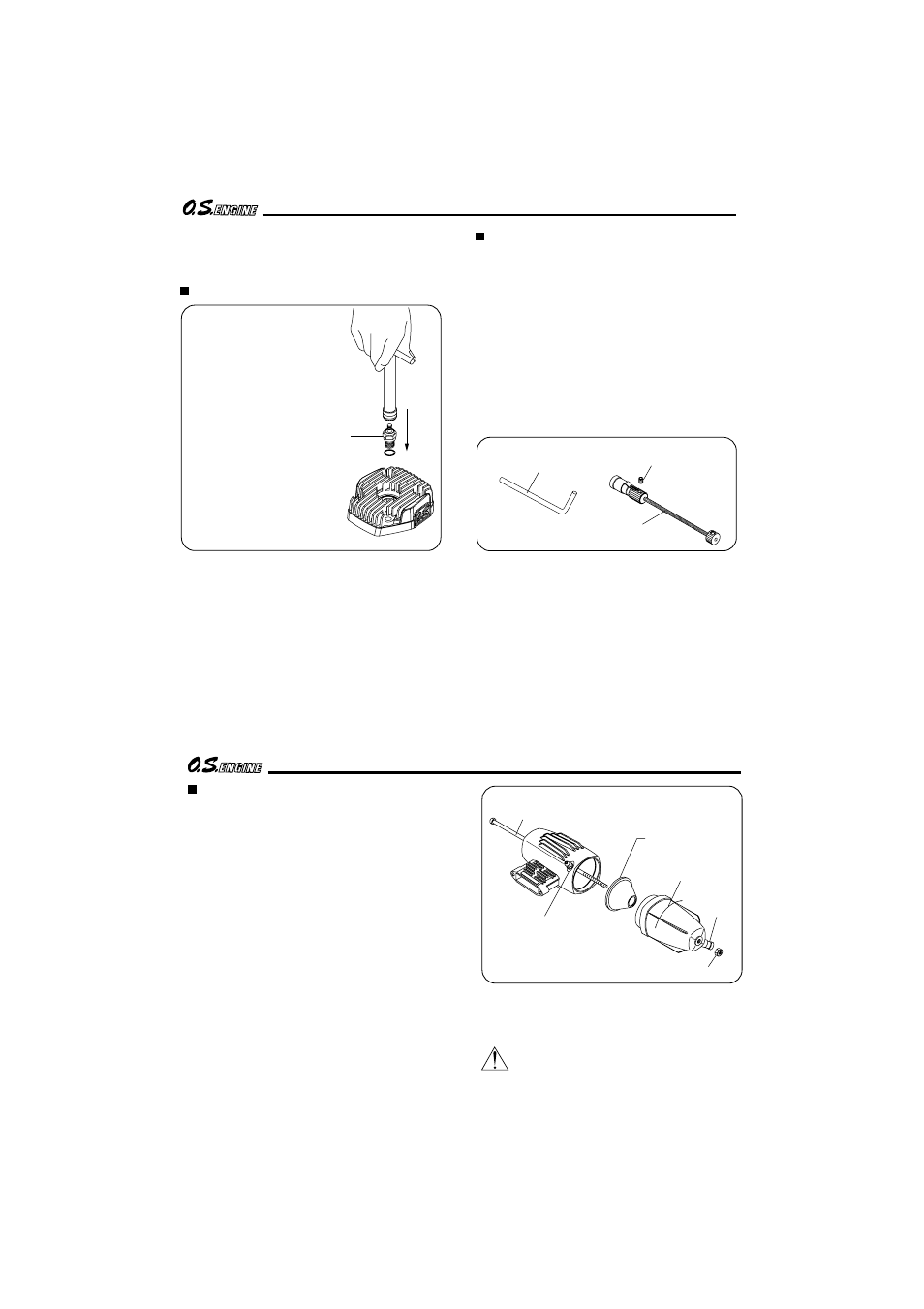 Installation of the standard accessories | O.S. Engines 55AX User Manual | Page 10 / 24