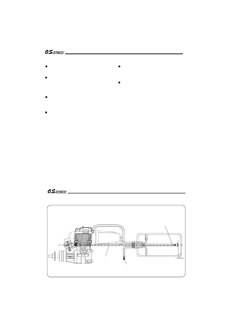 Fuel tank location | O.S. Engines 55AX User Manual | Page 11 / 24