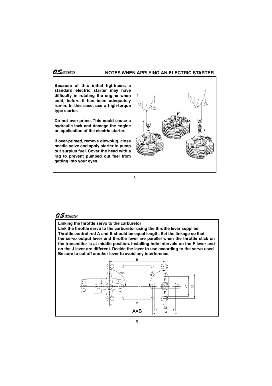 O.S. Engines 55HZ-H Hyper User Manual | Page 5 / 23