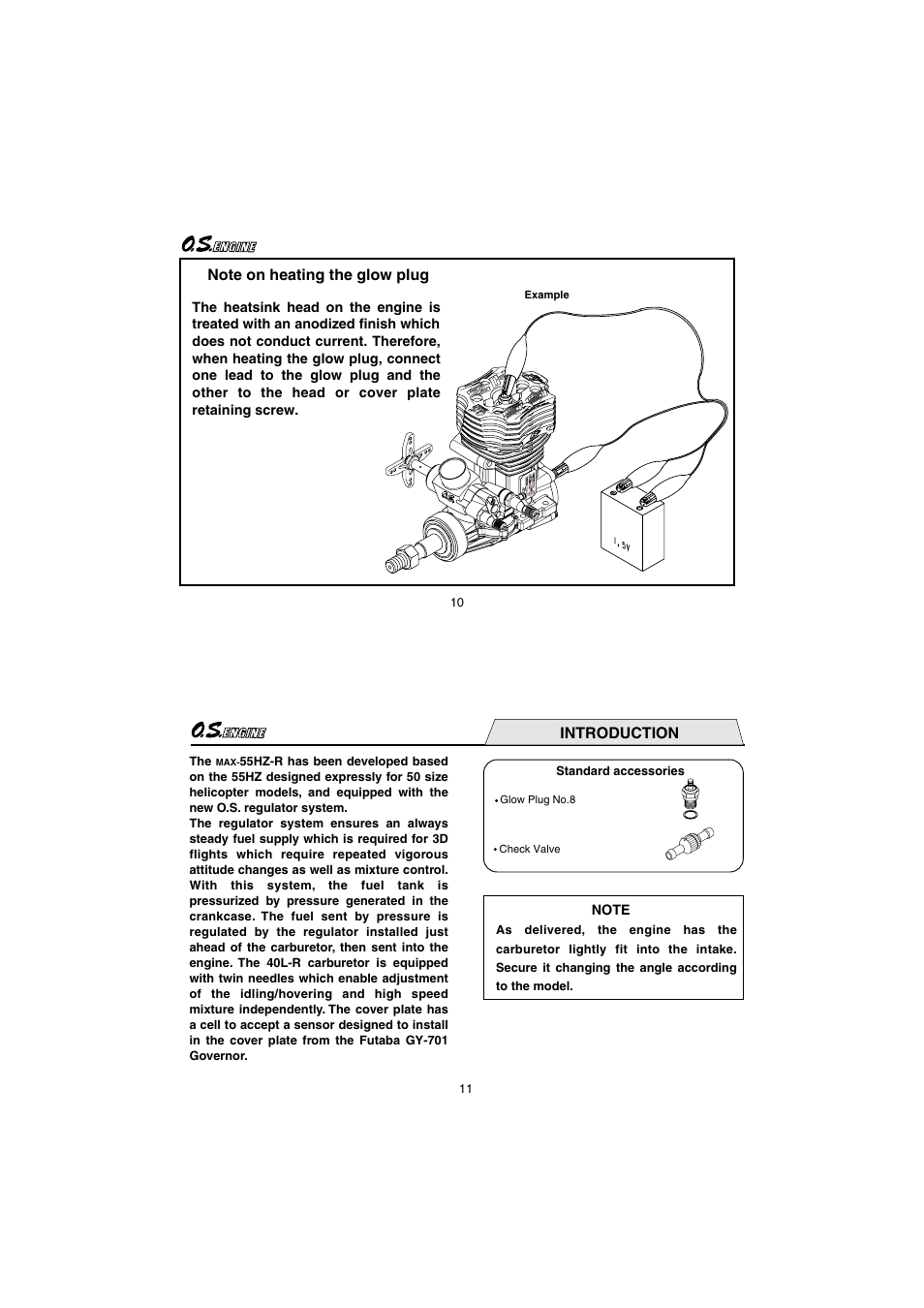 Introduction | O.S. Engines 55HZ-R User Manual | Page 6 / 25
