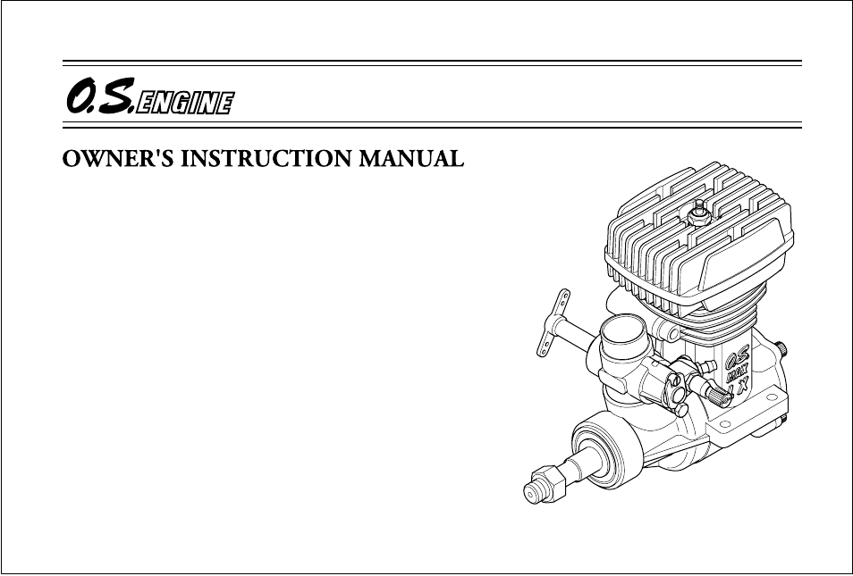 O.S. Engines 61LX-H User Manual | 28 pages