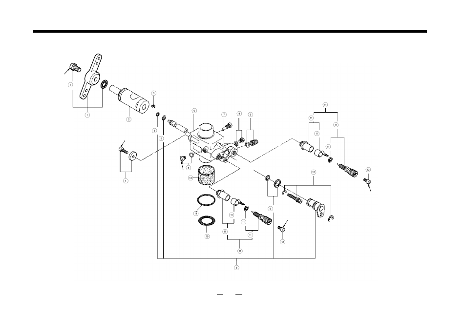 60b carburetor exploded view | O.S. Engines 61RX-H WC User Manual | Page 31 / 36