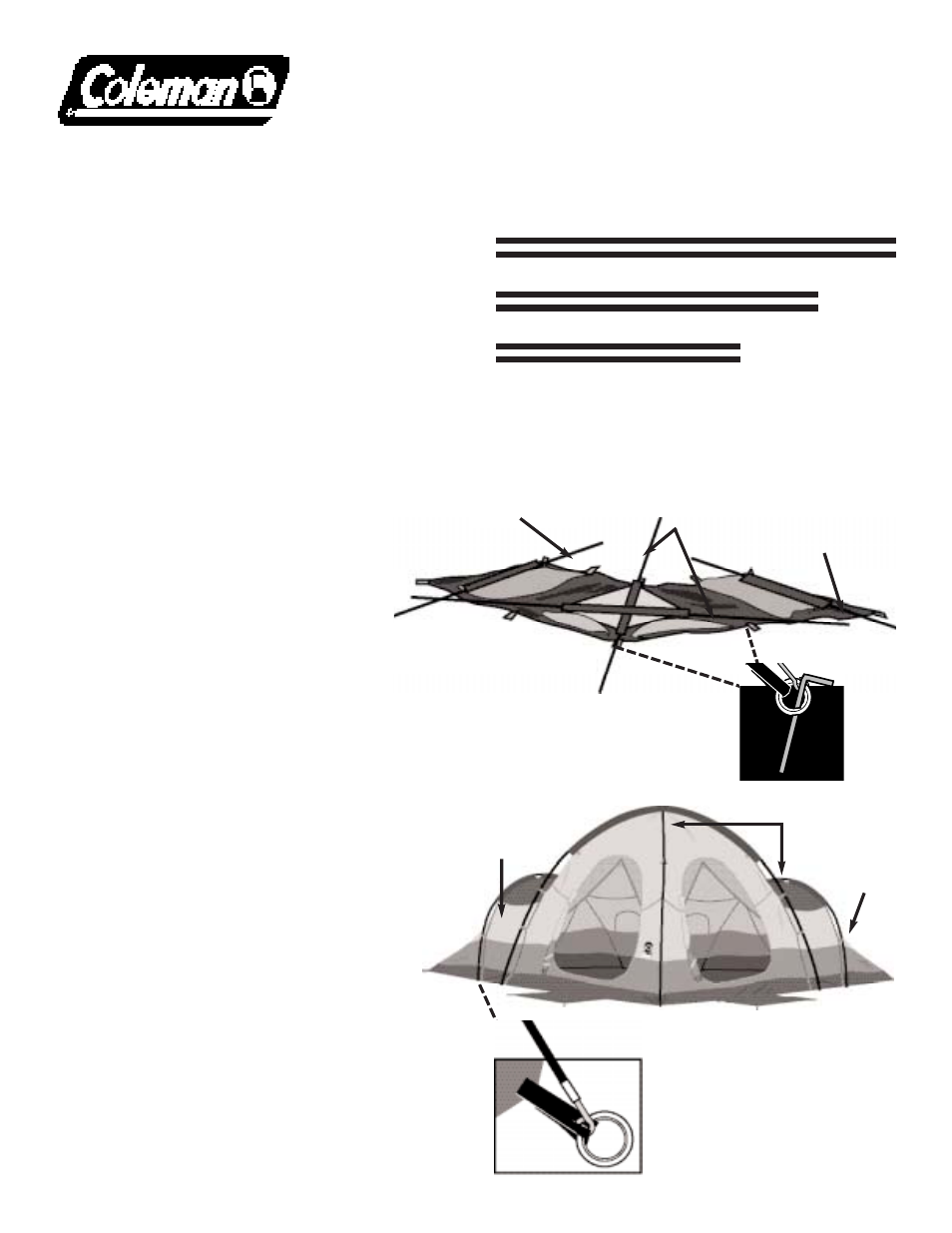 Coleman RIDGEVIEW 9270L103 User Manual | 2 pages