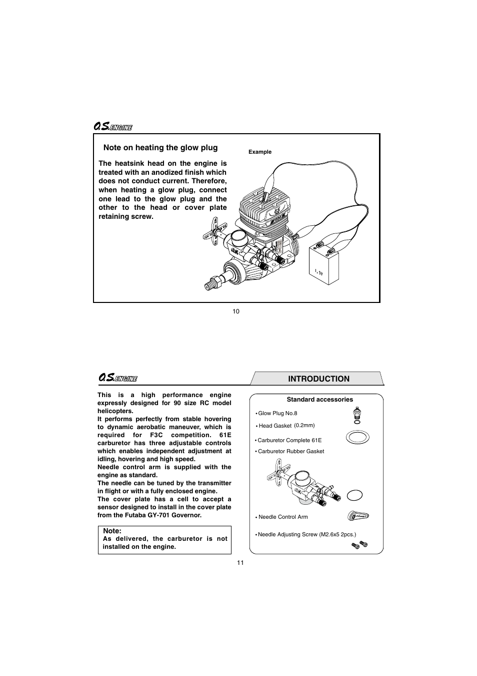 Introduction | O.S. Engines 91HZ User Manual | Page 6 / 25