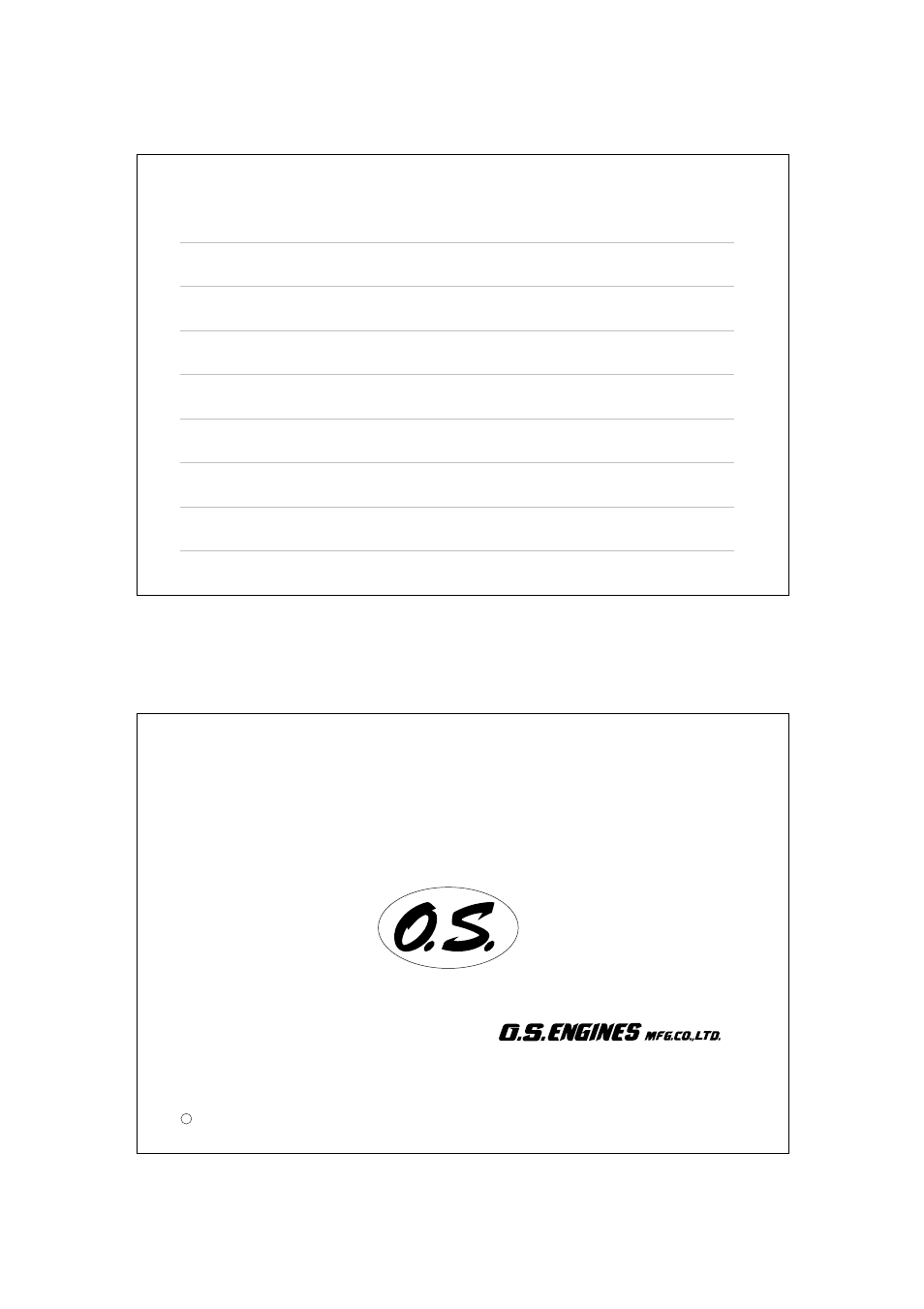 O.S. Engines 91SX-H Competition Special (P) User Manual | Page 21 / 21