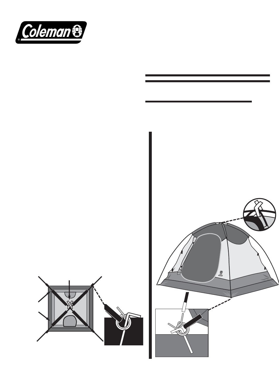 Coleman CIMMAR ON 9260-212 User Manual | 2 pages