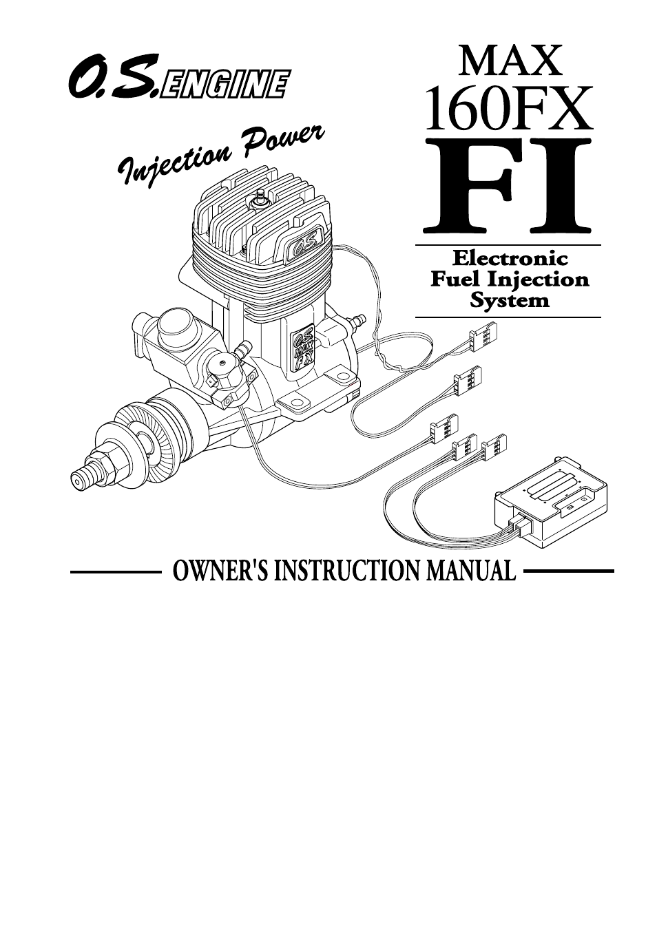 O.S. Engines 160FX-FI User Manual | 26 pages