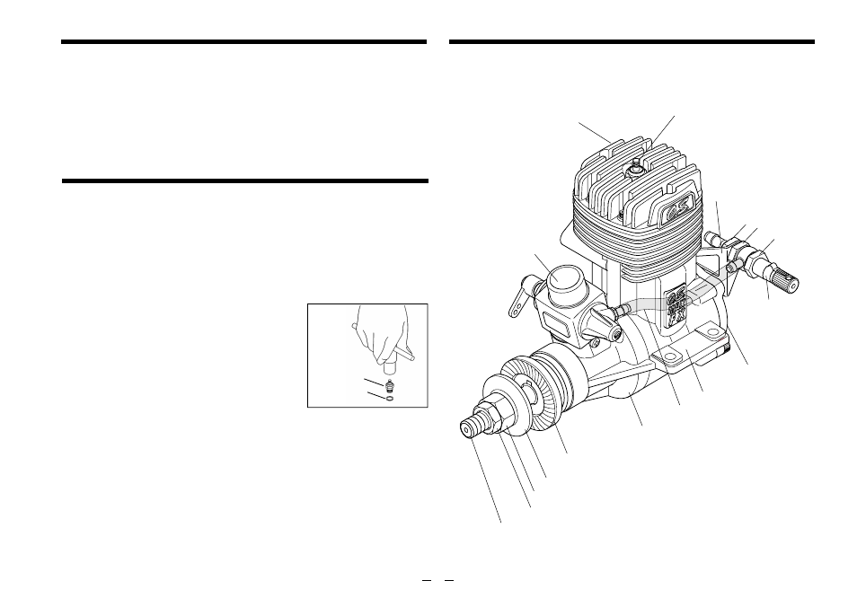 Introduction, Before installing the engine, Basic engine parts | Installing the glow plug, Installing the remote needle | O.S. Engines 160FX Ring User Manual | Page 6 / 20